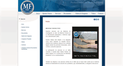 Desktop Screenshot of medicinaforenseperu.org